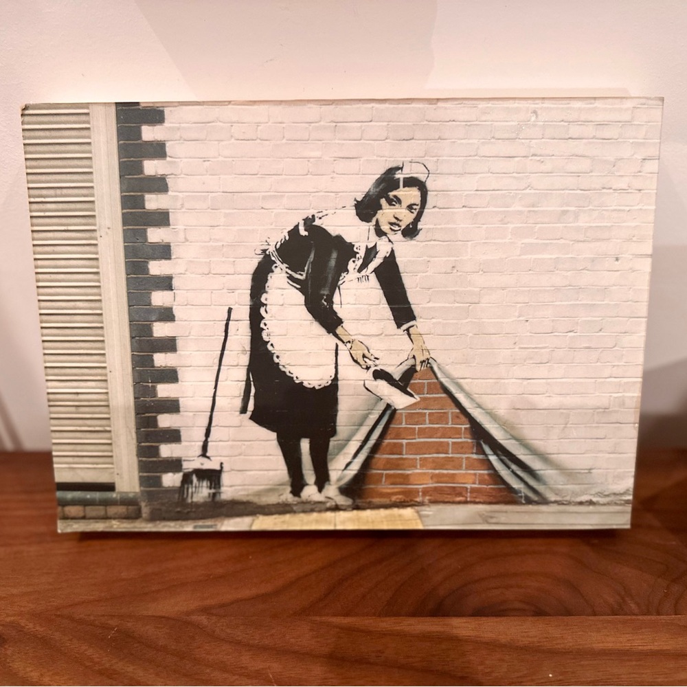 Banksy Street Art Print - 7.75x10.75”